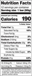 Quest Nutrition Protein Bar - Oatmeal Chocolate Chip 60g - Protein snacks
