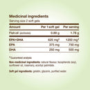 Nature's Way NutraSea Omega-3 Liquid Gels - 60 softgels Fresh Mint - - Omega 3