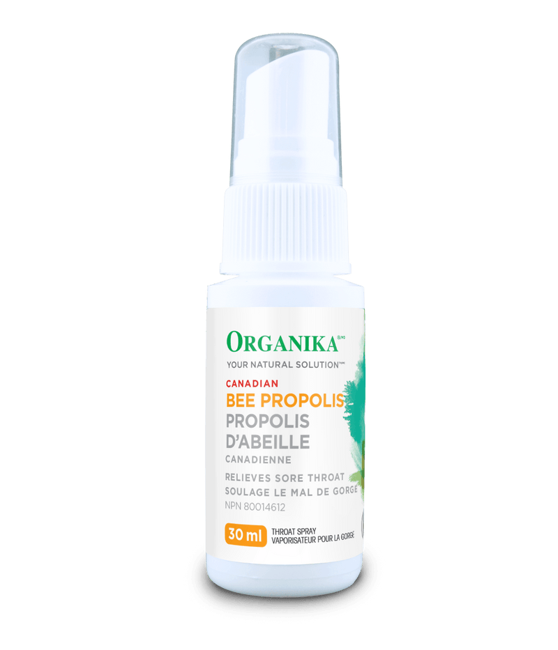 Organika Bee Propolis Throat Spray - Alcohol Free 30ml - Immune Support