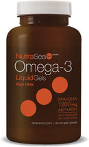 Nature's Way NutraSea Omega-3 Liquid Gels High DHA - 60 softgels Fresh Mint - Omega 3