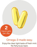 Nature's Way NutraSea Omega-3 Liquid Gels High DHA - 60 softgels Fresh Mint - Omega 3