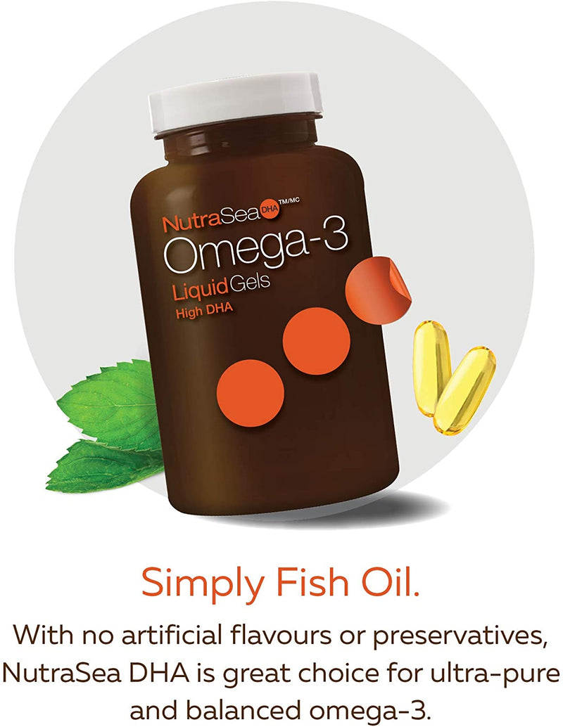 Omega-3 Liquid Gels High DHA 60 / Fresh Mint