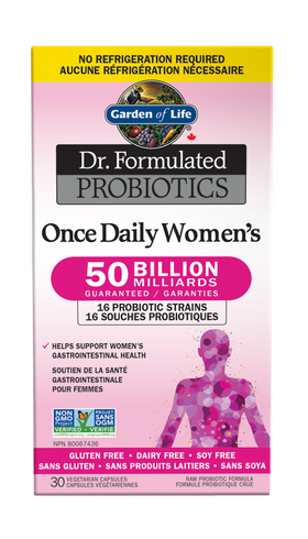 Dr. Formulated Once Daily Women 50-Billion 30 Vegetarian capsules / g