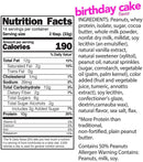 NUTS 'n MORE Peanut Butter Spread - BIRTHDAY CAKE 1lb - Spread