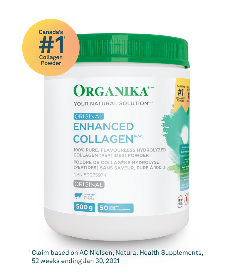 Organika Enhanced Collagen, 500g, Original, Grass-fed, SNS Health, Collagen
