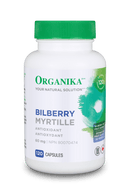 Organika Bilberry Myrtille - 120 capsules - Antioxidant