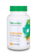 Organika Curcumin 500mg - 60 vegetarian capsules - Herbals