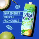 Vita Coco Coconut Water - Pineapple 12 units x 1L - - Coconut Water