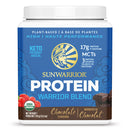 Sunwarrior Protein Warrior Blend - Chocolate 375g - - Protein Powder