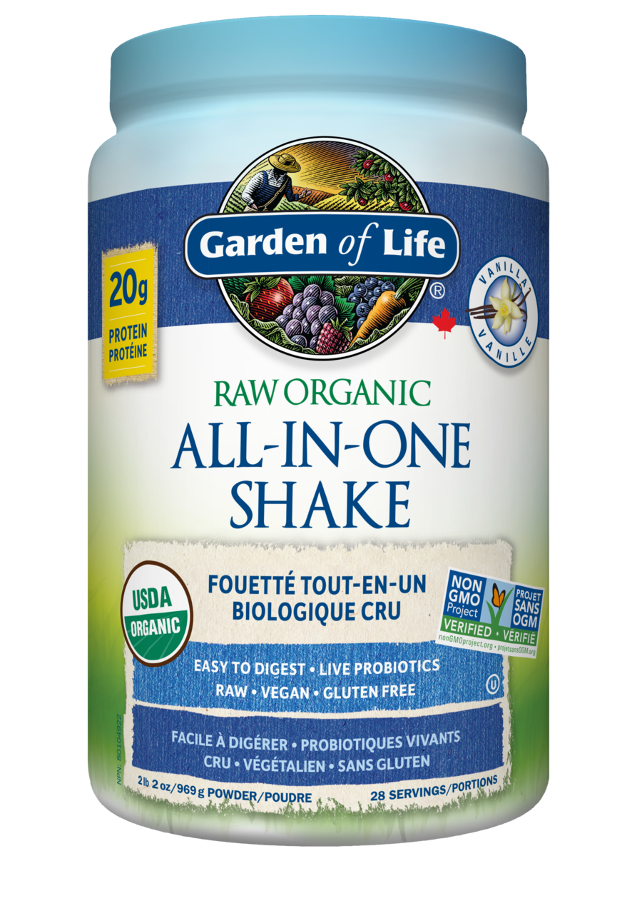 Garden of Life Raw Organic All-In-One Nutritional Shake, 28 Servings / Vanilla