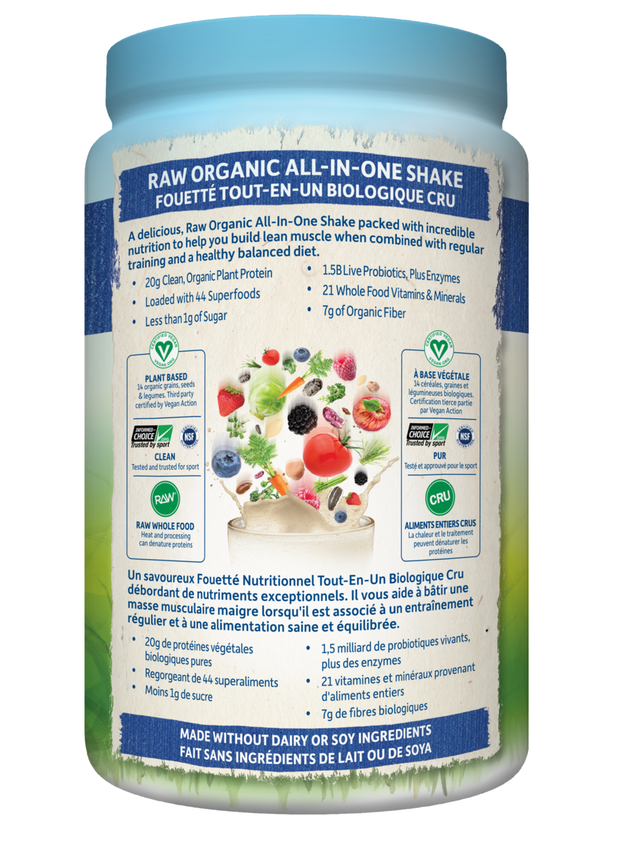 Garden of Life Raw Organic All-In-One Nutritional Shake, 20 Servings / Vanilla