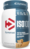 Dymatize ISO100 Hydrolyzed Whey Protein Isolate - Peanut Butter 5lbs - - Protein Powder