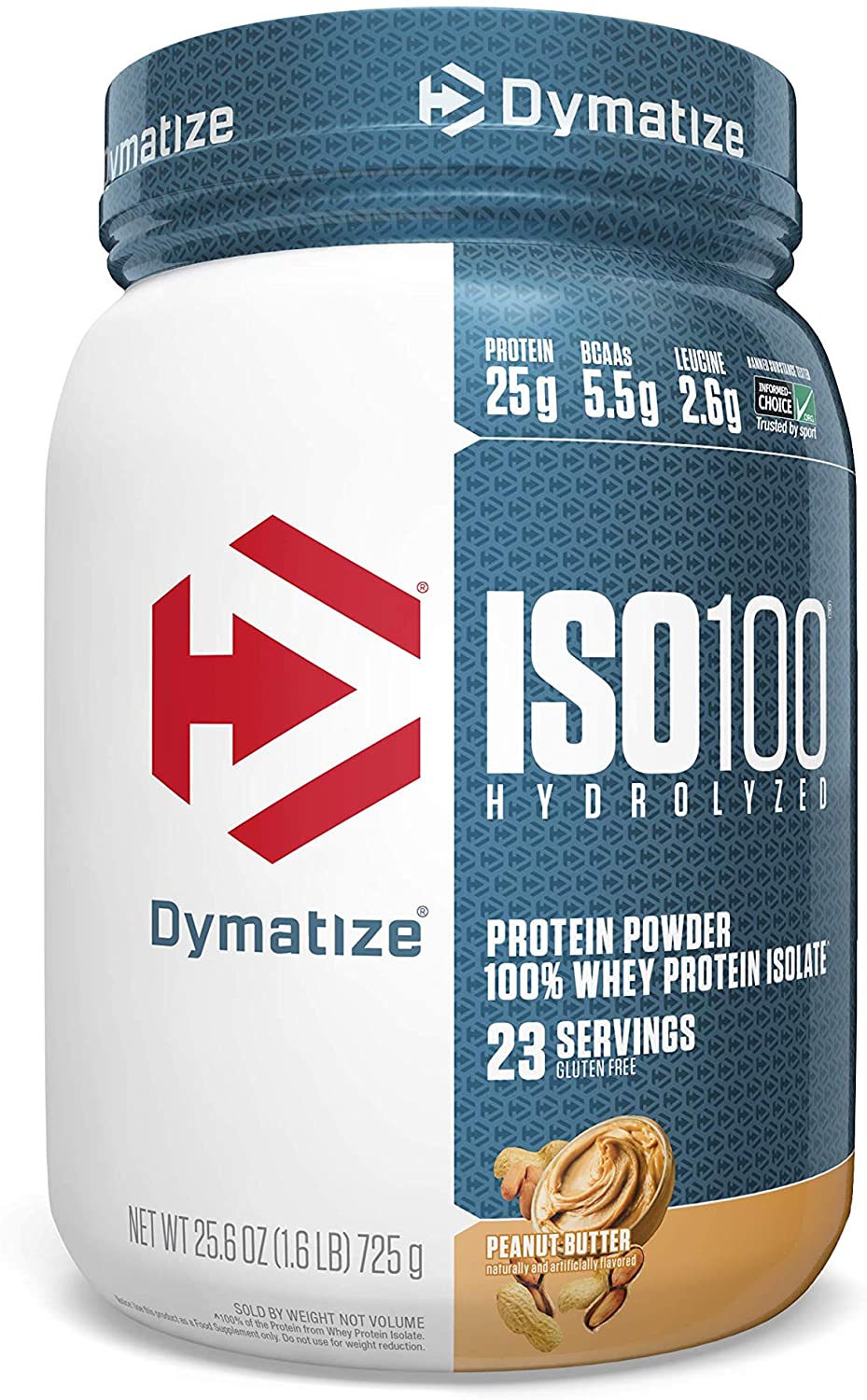 Dymatize ISO100 Whey 1.6Lb / Peanut Butter