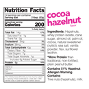 NUTS 'n MORE Almonds/Hazelnut Buttter Spread - HAZELNUT COCOA 1lb - - Spread