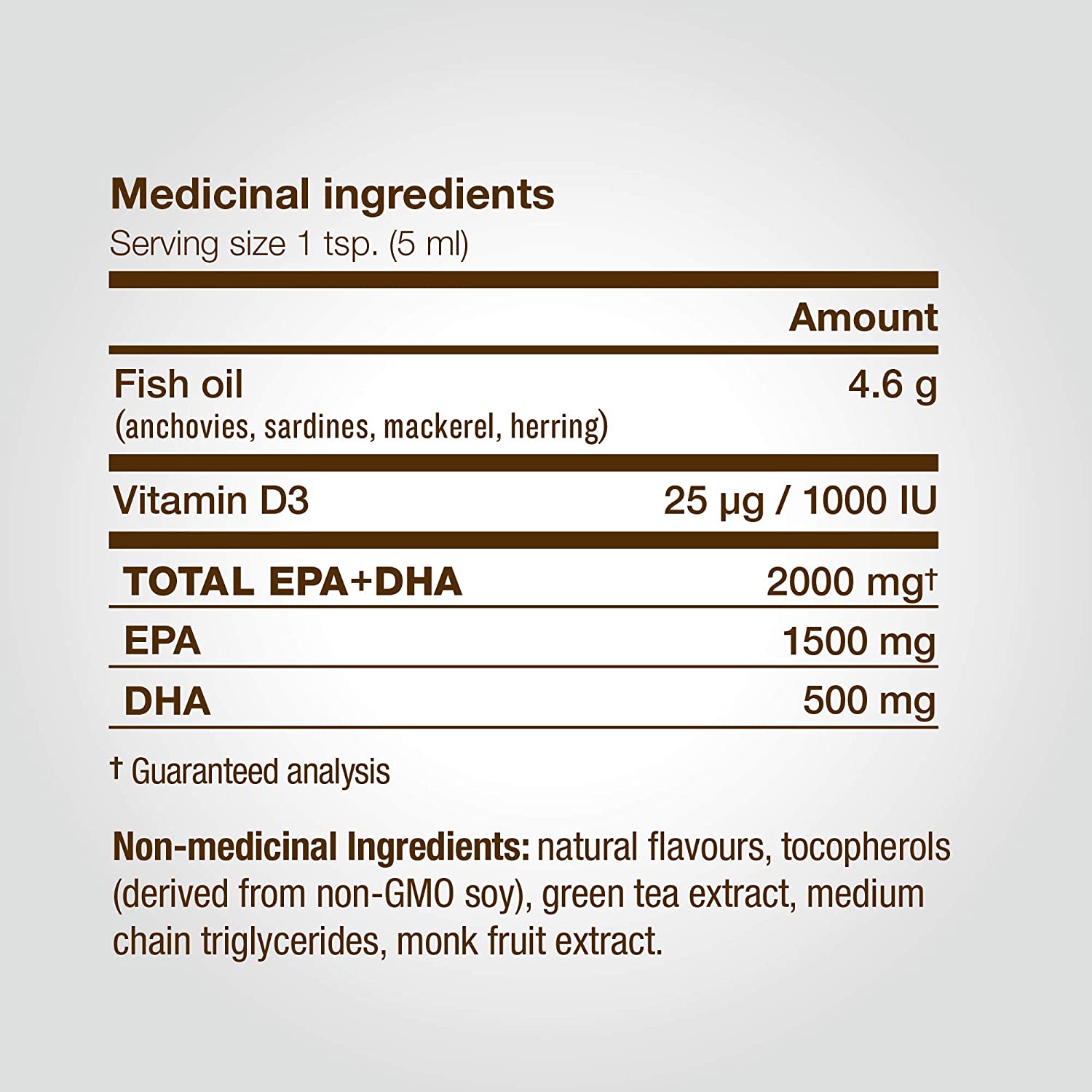Omega-3 High EPA 200ml / Grapefruit Tangerine