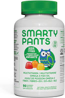 Smartypants Kids Formula + Fiber - 90 gummies - Multivitamin