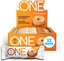 One Protein Bar - MAPLE GLAZED DONUT Pack of 12 - Protein snacks