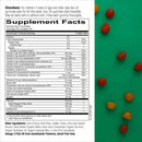 Smartypants Kids Formula + Fiber - 120 gummies - Multivitamin