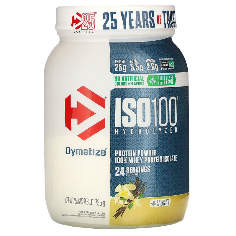 Dymatize ISO100 Whey 1.6Lb / Natural Vanilla