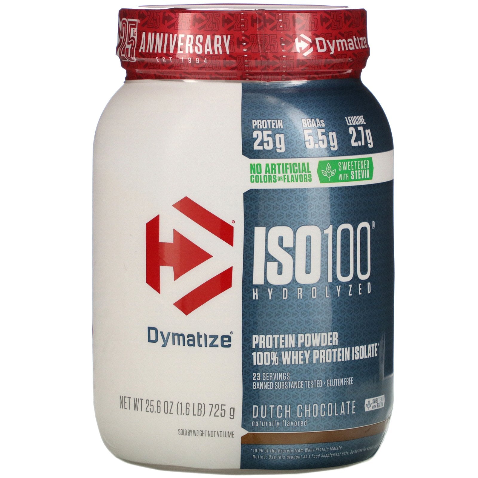 Dymatize ISO100 Whey 1.6Lb / Natural Dutch Chocolate