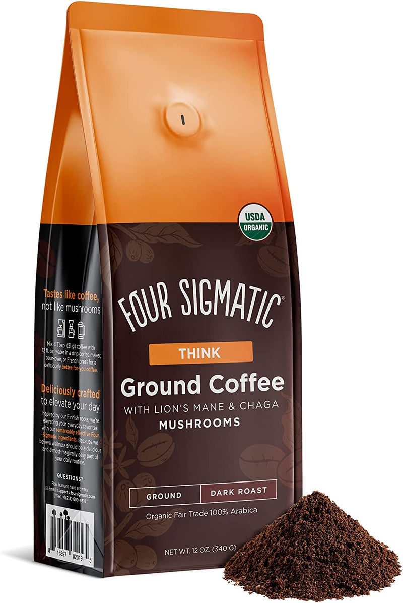 Four Sigmatic Mushroom Ground Coffee with Lion's Mane