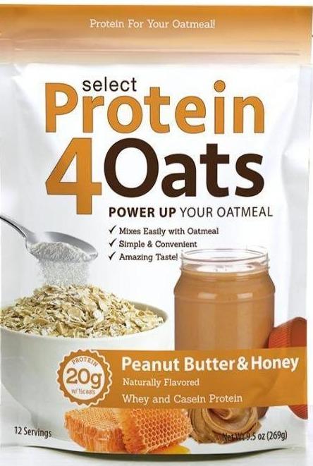 Protein 4 Oats 269g / Peanut Butter Honey