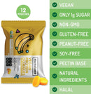 Herbaland Vegan Protein Gummies - Organic Banana 12 - Gummies