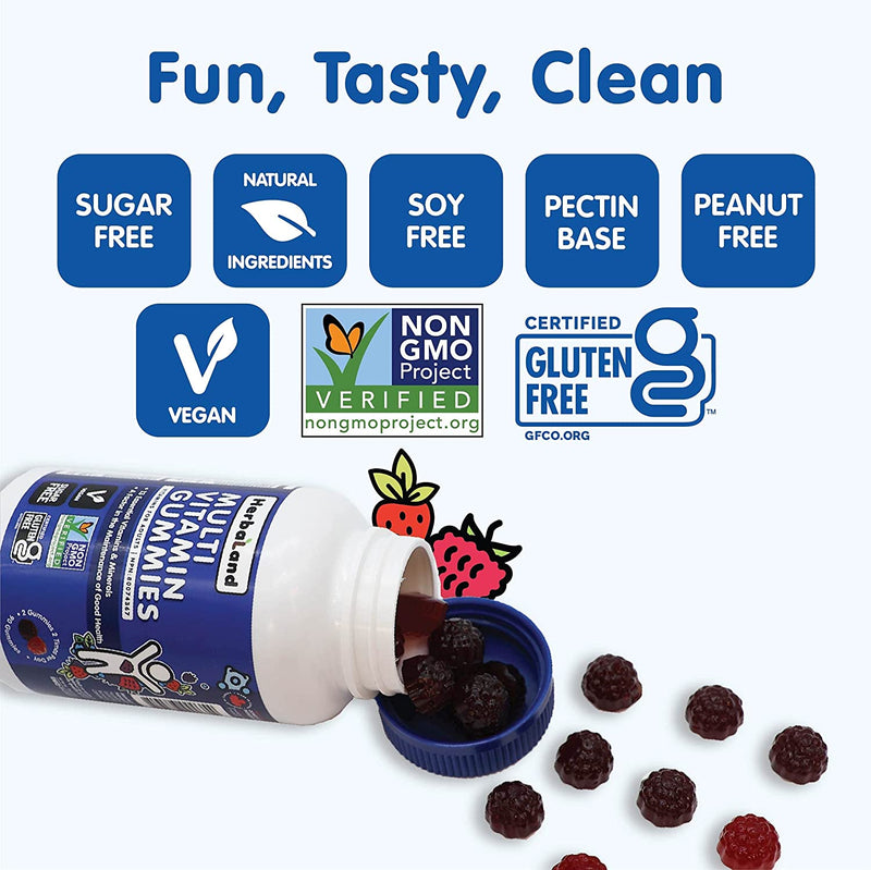 Multi vitamins Gummies For Adults 90 Gummies / Mixed Berry