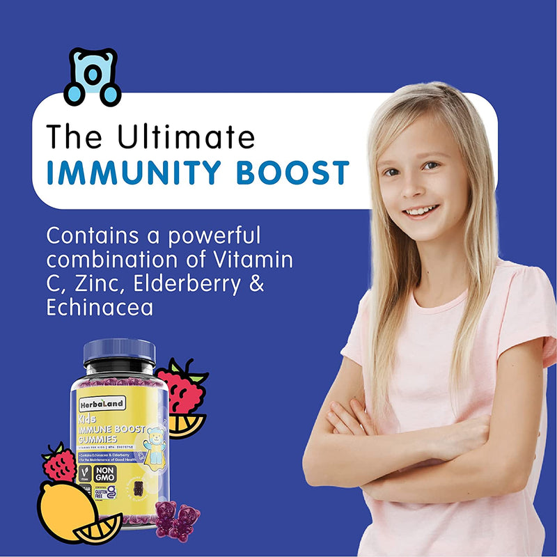 Immune Boost Gummies For Kids 90 Gummies / Cherry