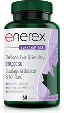 Enerex Serrapeptase 120,000 SU - 60 - Supplements