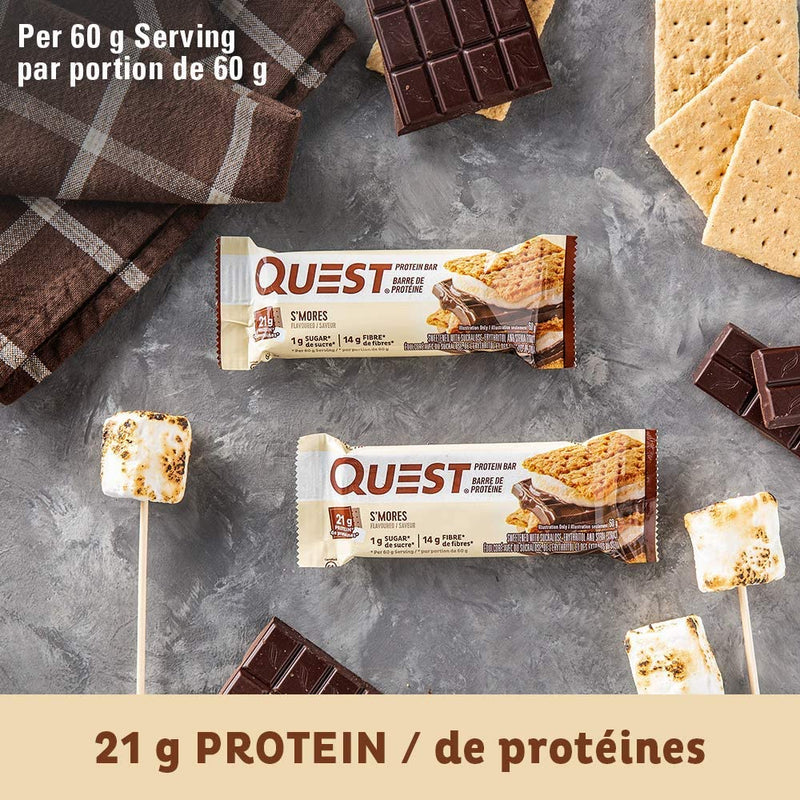Quest Bar Pack of 12 / S'Mores