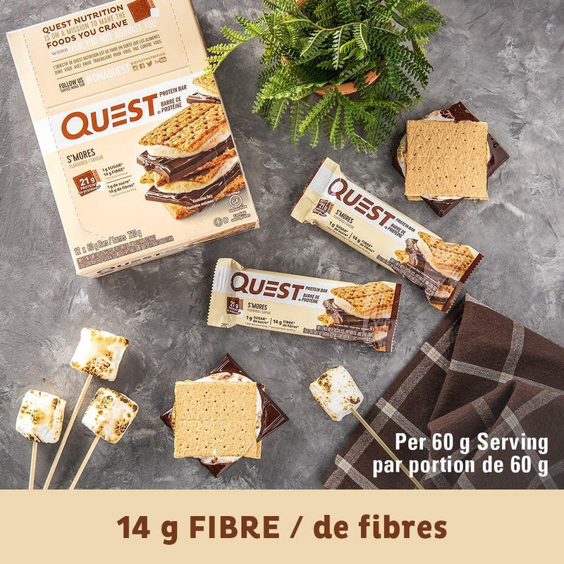 Quest Bar Pack of 12 / S'Mores