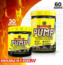Mammoth Pump - Natural Sour Lemonade 30 servings - - Pre-Workout