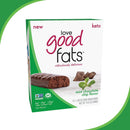 Love Good Fats Protein Snack Bars (12 pack) - Mint Chocolate chip Pack of 12 - Protein snacks