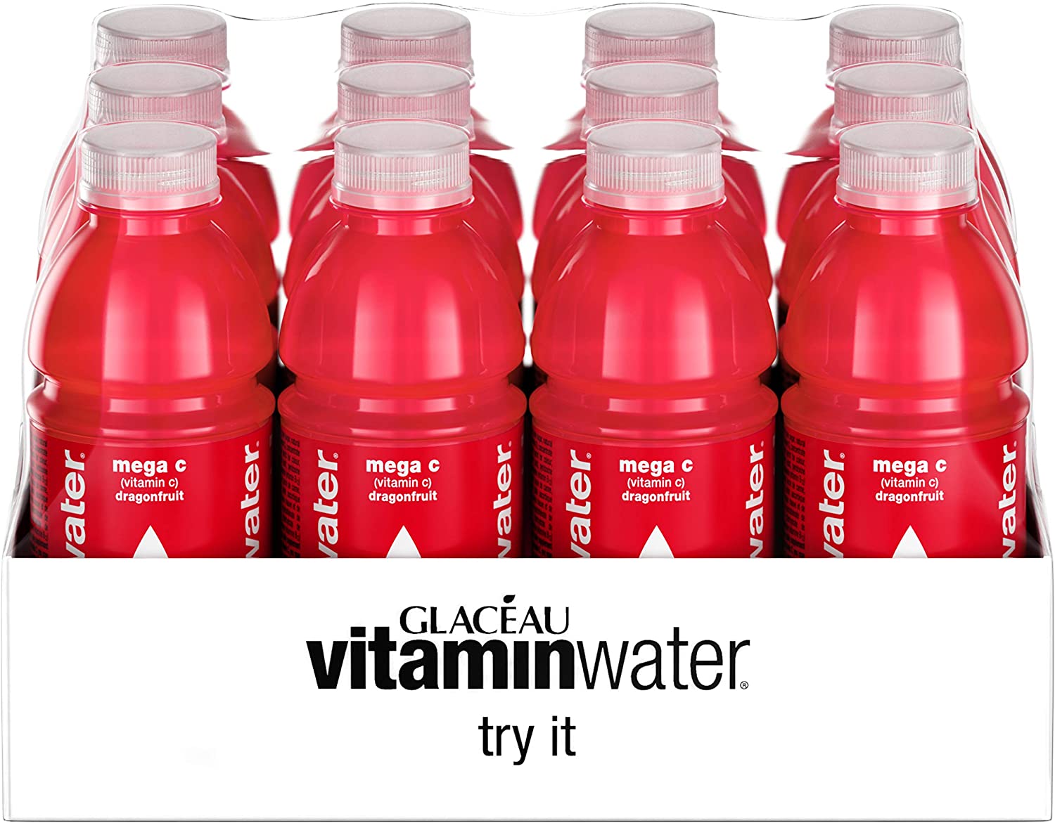 Glaceau Vitamin Water Mega C (Vitamin C) Dragonfruit / 12