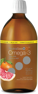 Nature's Way NutraSea Omega-3 High EPA - Grapefruit Tangerine 500ml - - Omega 3