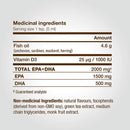 Nature's Way NutraSea Omega-3 High EPA - Grapefruit Tangerine 500ml - - Omega 3