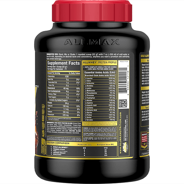 ALLWHEY GOLD 5lb / Chocolate