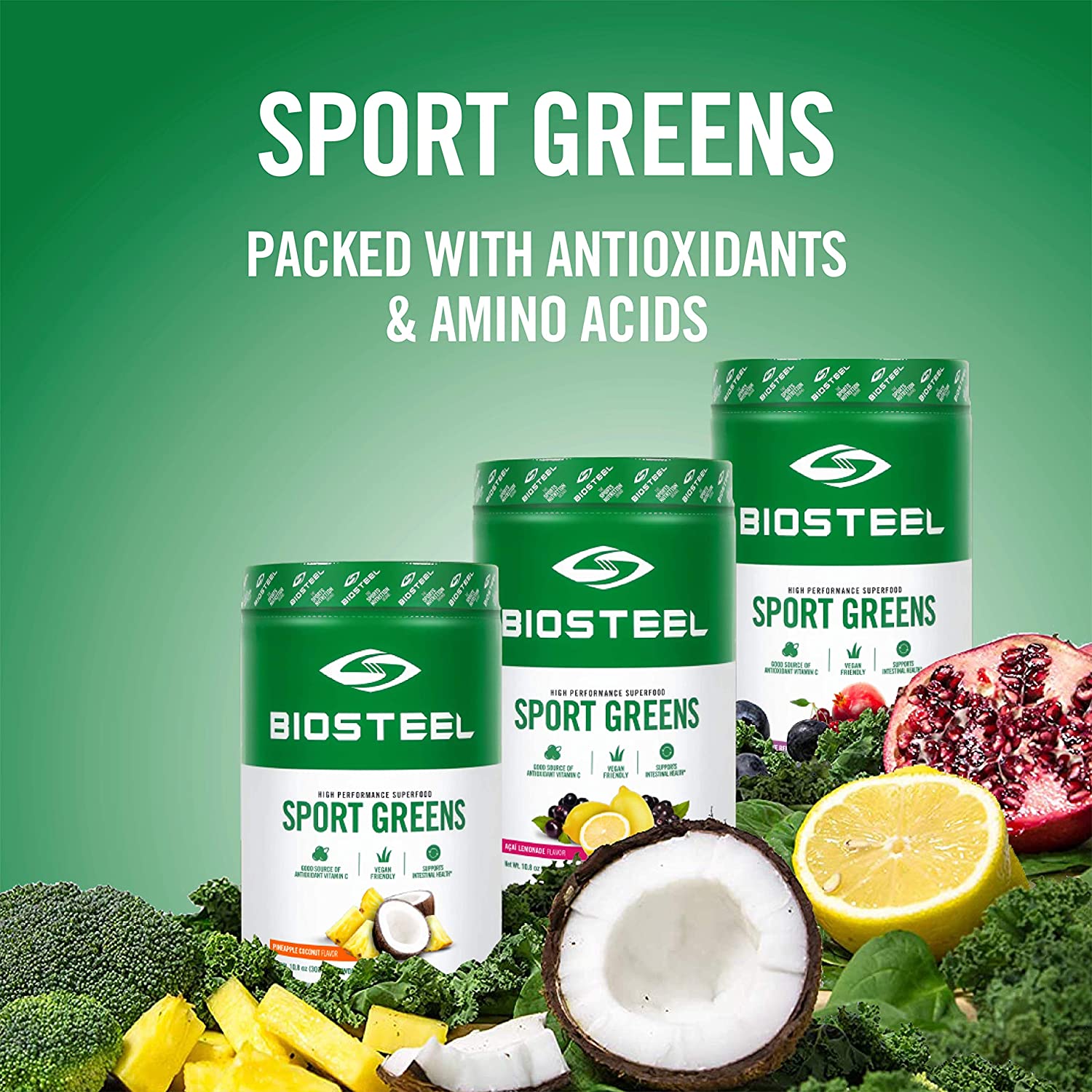 Sport Greens 30 Serving / Acai Lemonade