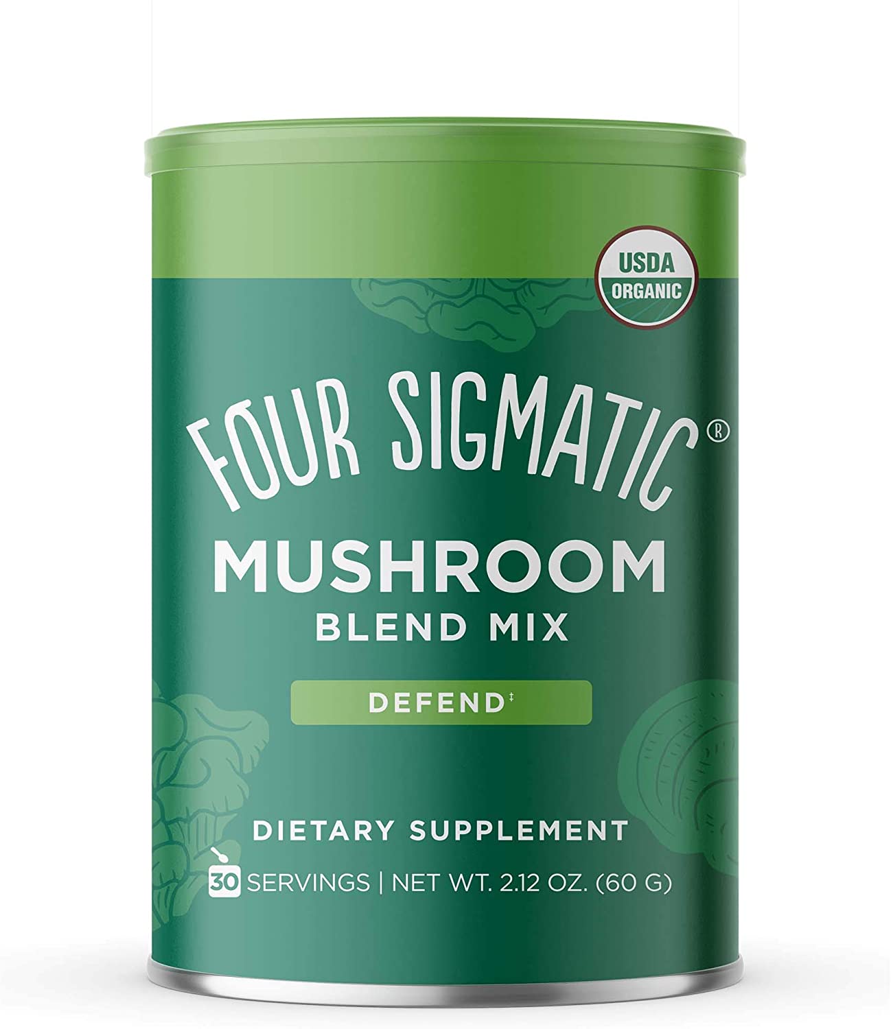 Mushroom Blend, Powder CANISTER 60g