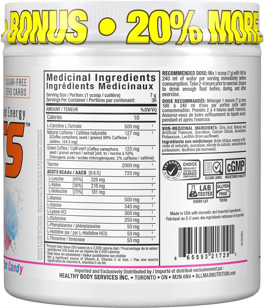 Allmax A:Cuts 252g / Cotton Candy