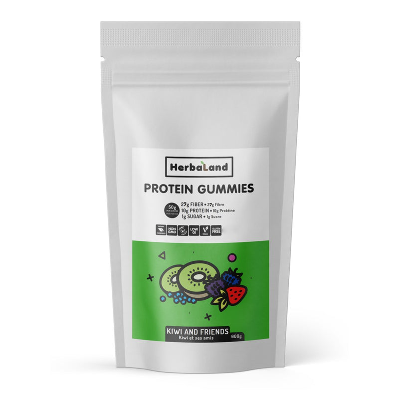 Vegan Protein Gummies 600g / Kiwi and Friends