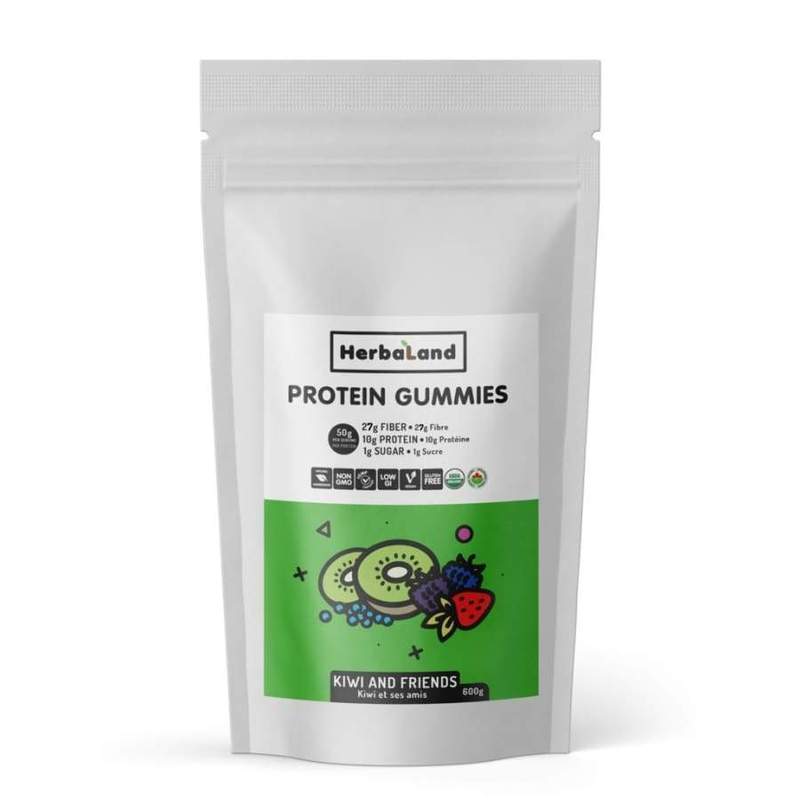 Vegan Protein Gummies 600g / Kiwi and Friends