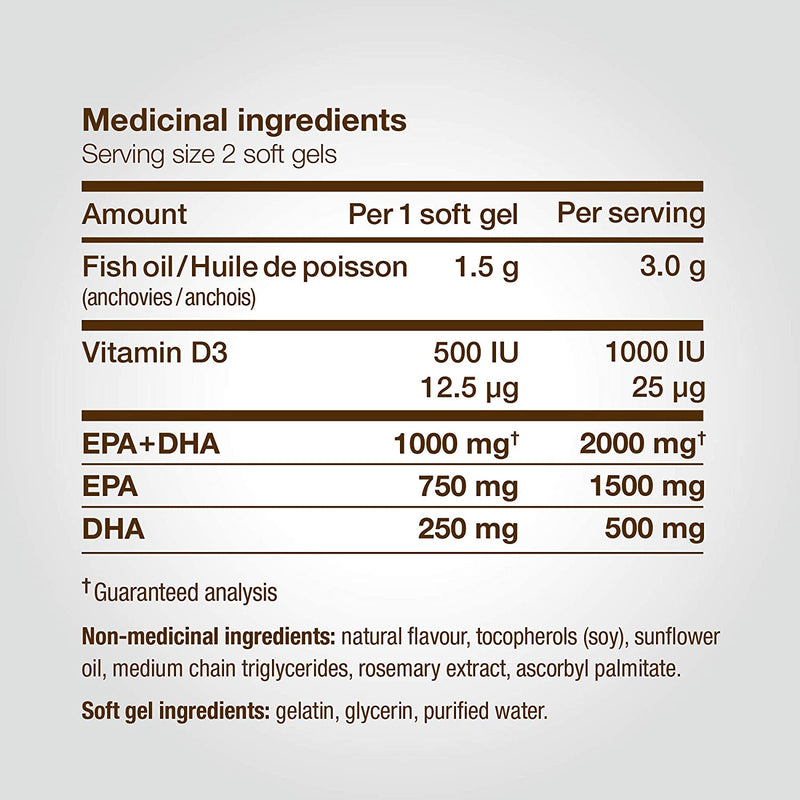 Omega-3 Extra Strength EPA Liquid Gels 60 / Fresh Mint