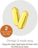 NutraSea HP+D Omega-3 Liquid Gels - 60 softgels Fresh Mint - Omega 3