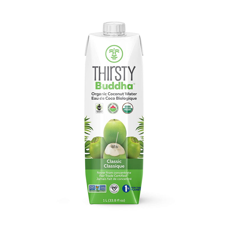 Thirsty Buddha Coconut Water Natural / 12x1 Litre