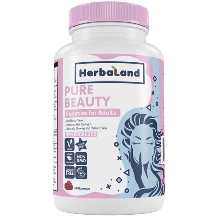 Biotin Pure Beauty Gummies For Adults 60 Gummies / Goji Berry