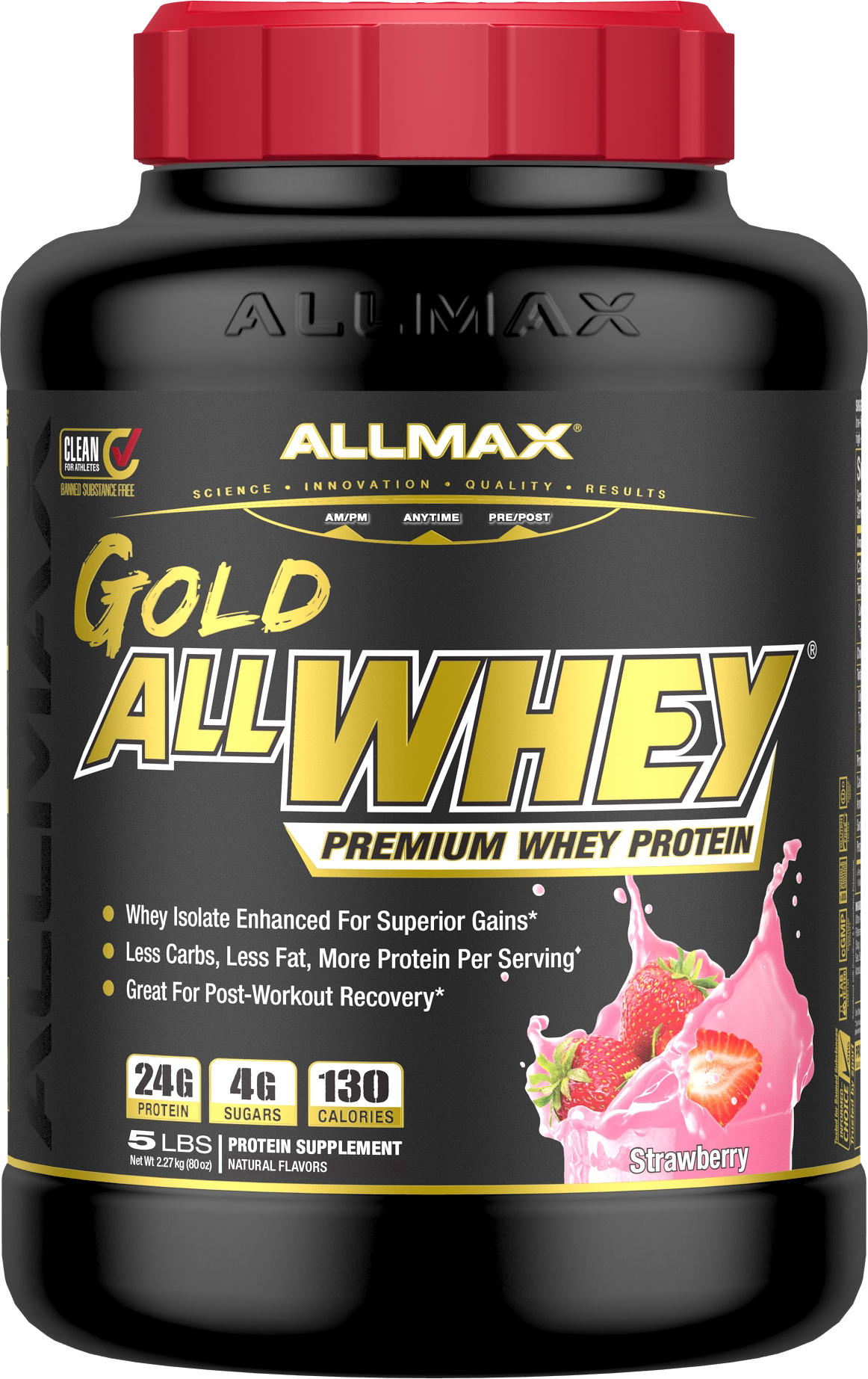 ALLWHEY GOLD 5lb / Strawberry