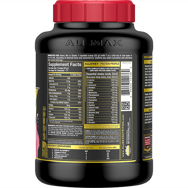 ALLWHEY GOLD 5lb / Strawberry