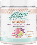 Alani Nu Pre-Workout 300g - Carnival Candy Grape - - Pre-Workout